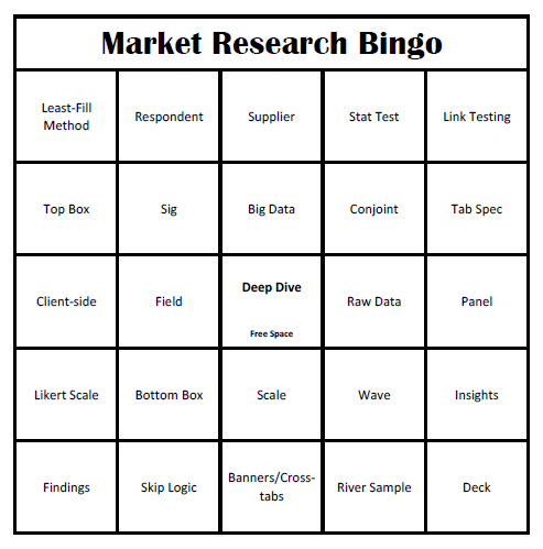 Bingo, anyone?